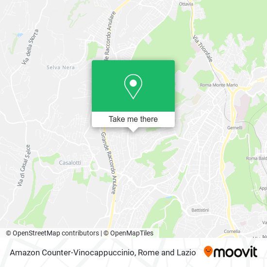 Amazon Counter-Vinocappuccinio map