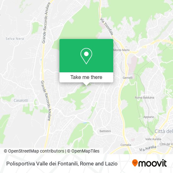 Polisportiva Valle dei Fontanili map