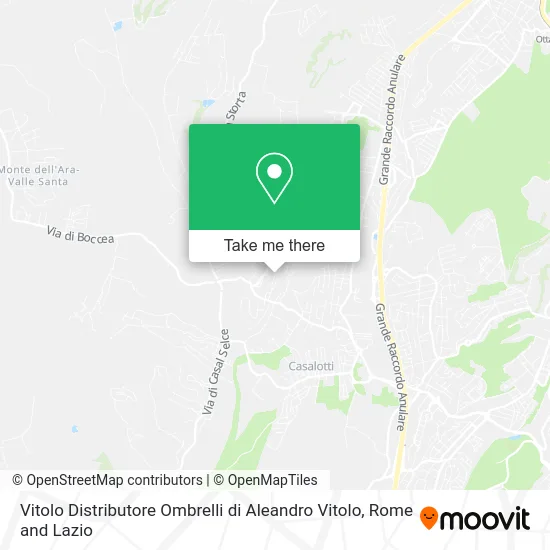 Vitolo Umbrella Distributor by Aleandro Vitolo map