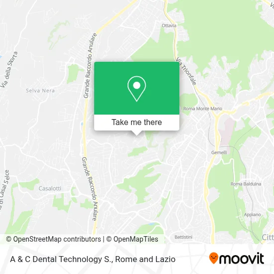 A & C Dental Technology S. map