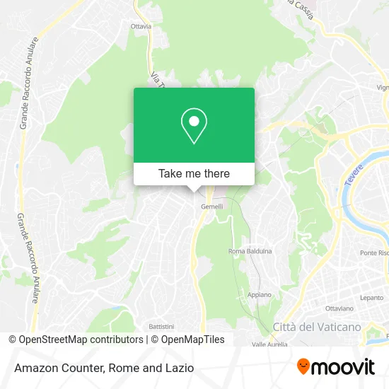 Amazon Counter map