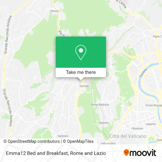 Emma12 Bed and Breakfast map