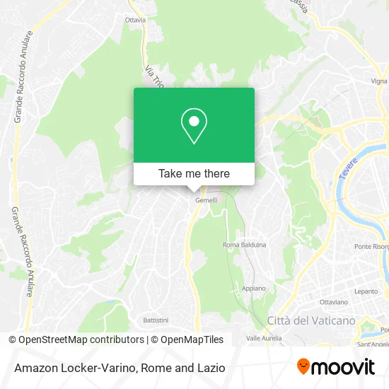 Amazon Locker-Varino map