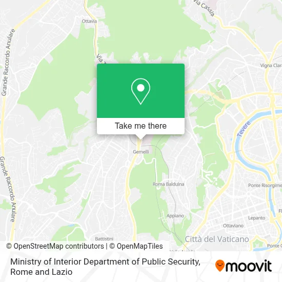 Ministry of Interior Department of Public Security map