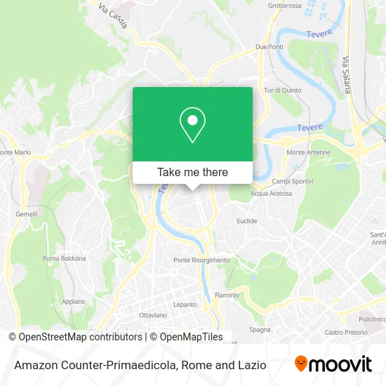 Amazon Counter-Primaedicola map