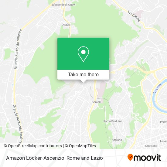 Amazon Locker-Ascenzio map