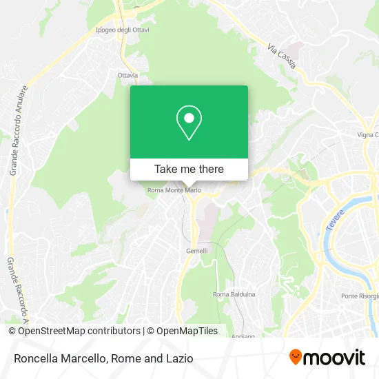 Roncella Marcello map