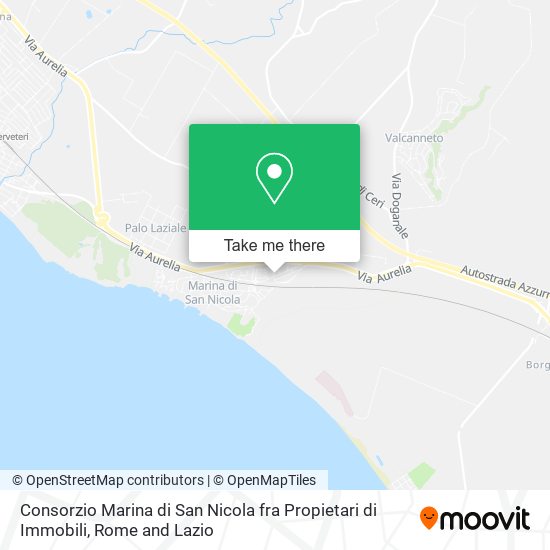 Consorzio Marina di San Nicola fra Propietari di Immobili map