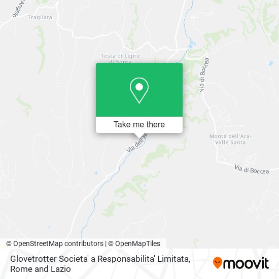 Glovetrotter Societa' a Responsabilita' Limitata map