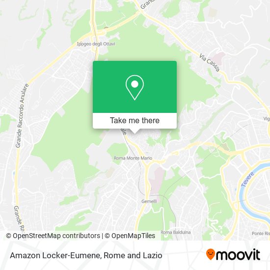 Amazon Locker-Eumene map