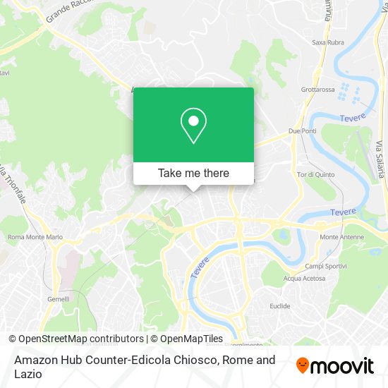 Amazon Hub Counter-Edicola Chiosco map