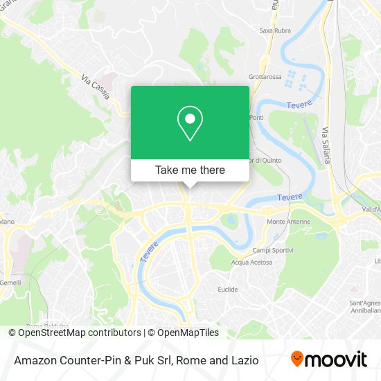 Amazon Counter-Pin & Puk Srl map