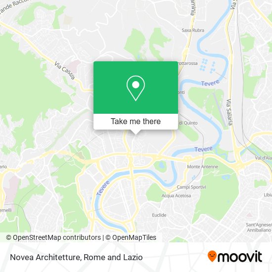 Novea Architetture map