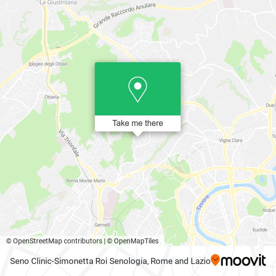 Seno Clinic-Simonetta Roi Senologia map