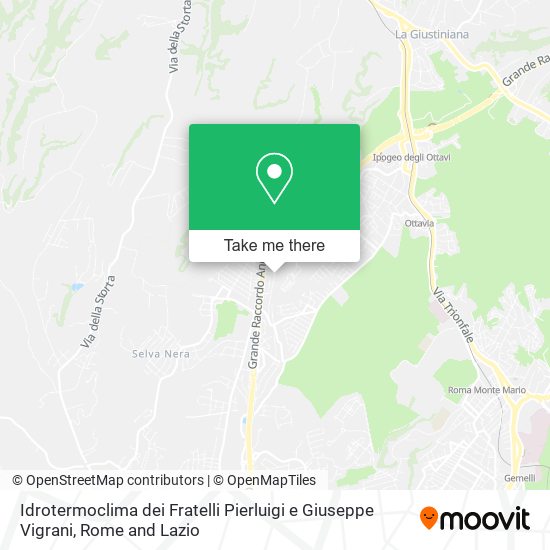 Idrotermoclima dei Fratelli Pierluigi e Giuseppe Vigrani map