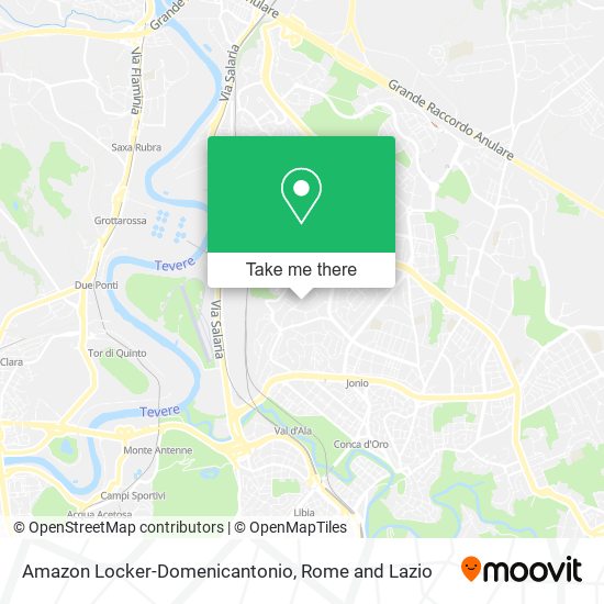 Amazon Locker-Domenicantonio map