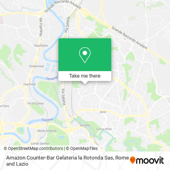 Amazon Counter-Bar Gelateria la Rotonda Sas map