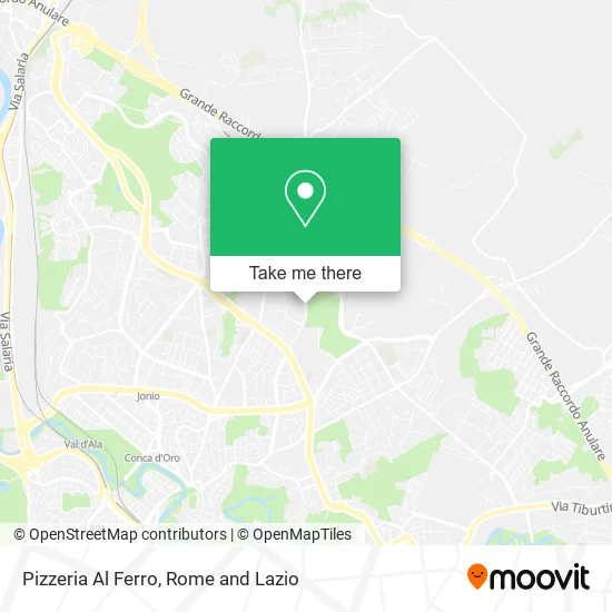 Al Ferro Pizzeria map