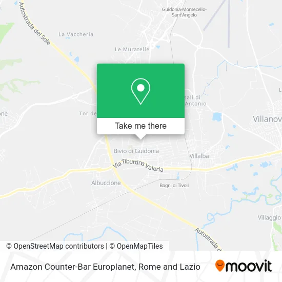 Amazon Counter-Bar Europlanet map