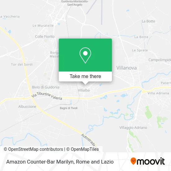 Amazon Counter-Bar Marilyn map