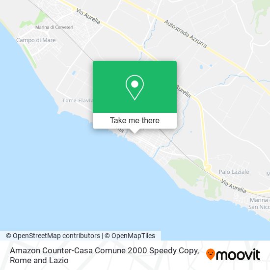 Amazon Counter-Casa Comune 2000 Speedy Copy map