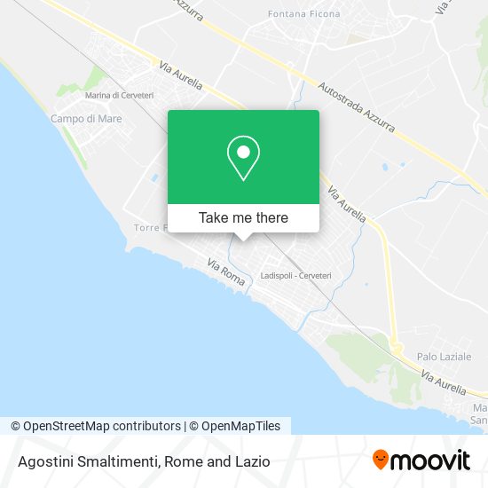 Agostini Smaltimenti map
