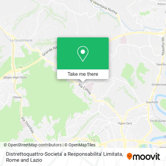 Distrettoquattro-Societa' a Responsabilita' Limitata map