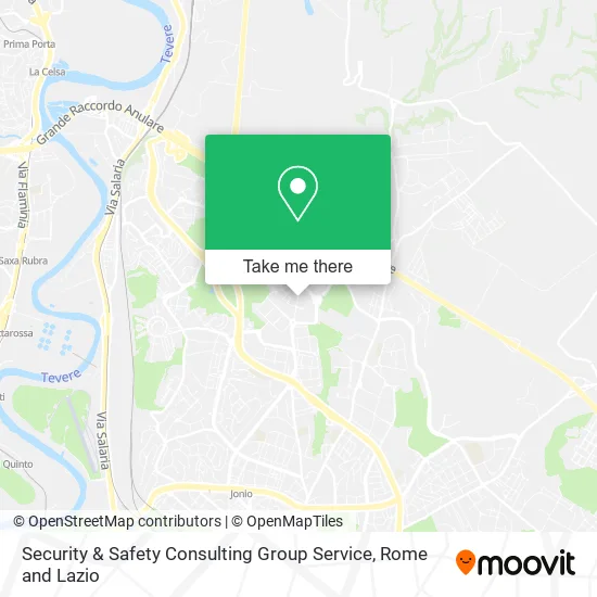 Security and Safety Consulting Group Service map