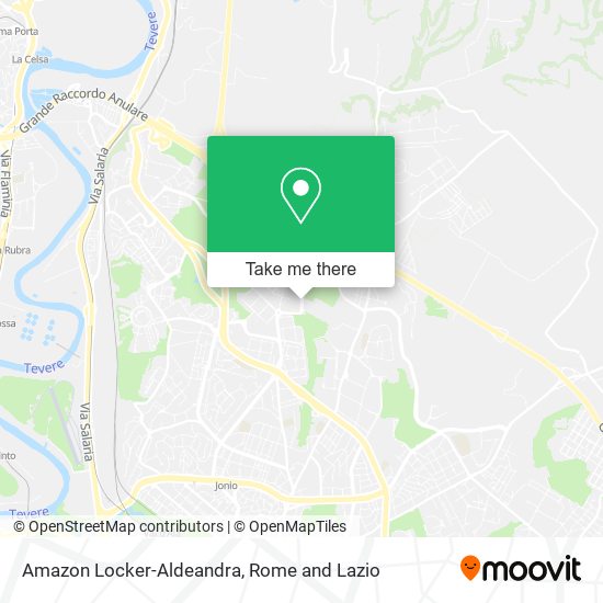 Amazon Locker-Aldeandra map