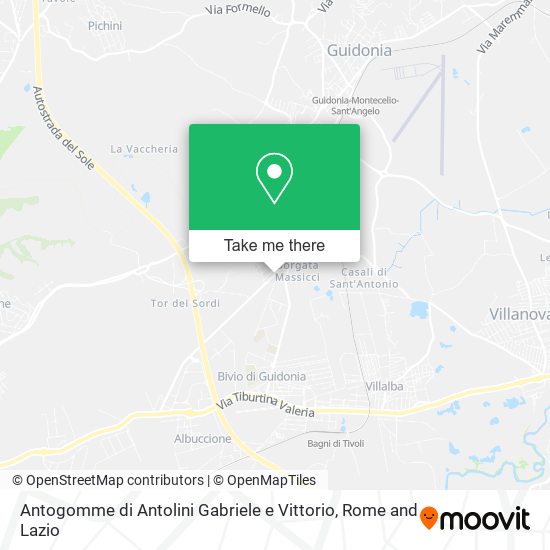 Antogomme di Antolini Gabriele e Vittorio map