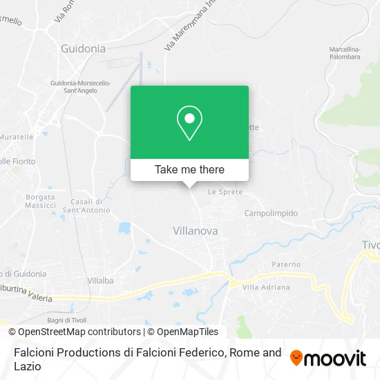 Falcioni Productions di Falcioni Federico map