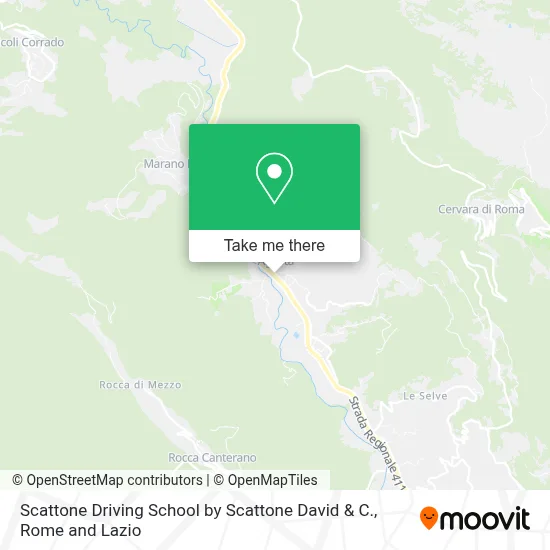 Scattone Driving School by Scattone David & C. map
