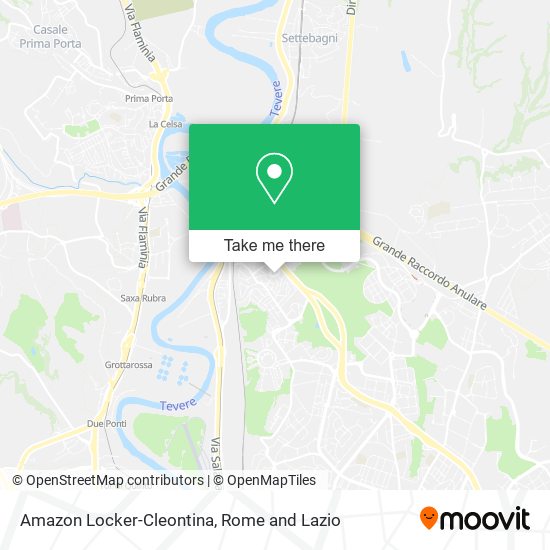Amazon Locker-Cleontina map
