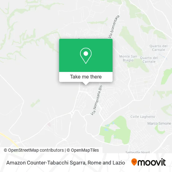 Amazon Counter-Tabacchi Sgarra map