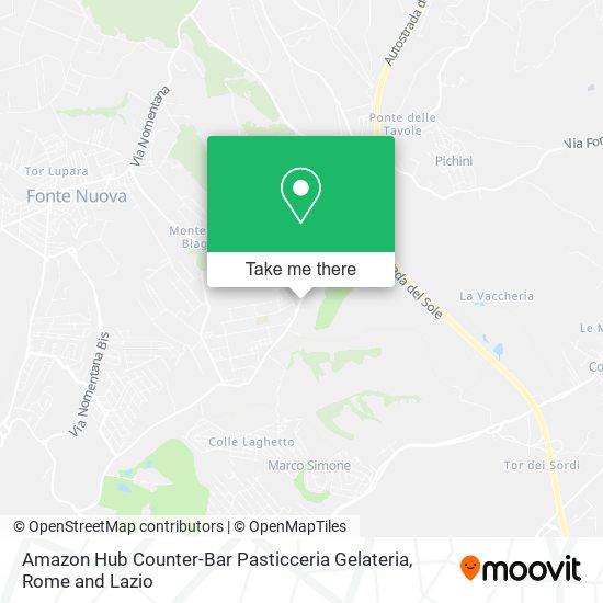 Amazon Hub Counter-Bar Pasticceria Gelateria map