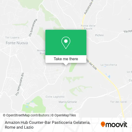 Amazon Hub Counter-Bar Pastry and Ice Cream Shop map