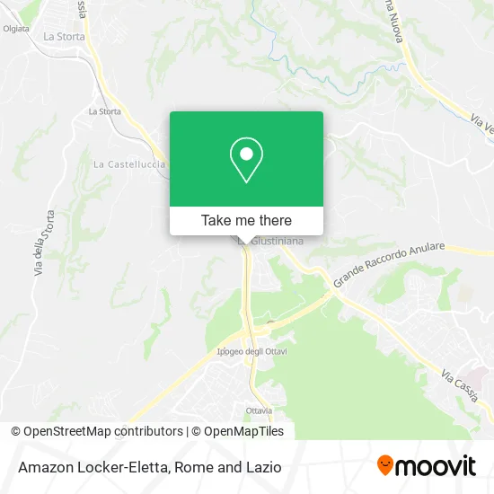Amazon Locker-Eletta map