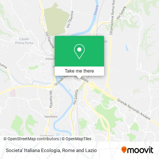 Societa' Italiana Ecologia map