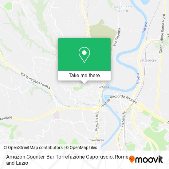 Amazon Counter-Bar Torrefazione Caporuscio map