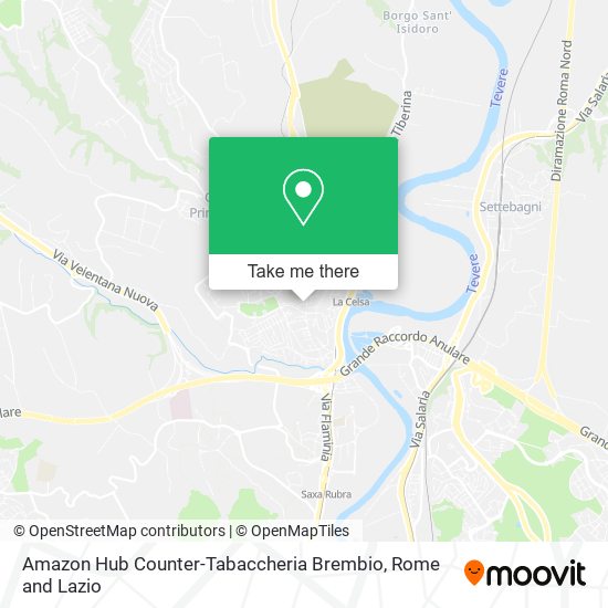 Amazon Hub Counter-Tabaccheria Brembio map