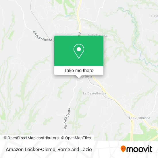 Amazon Locker-Olemo map