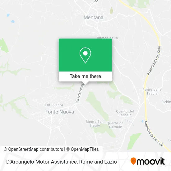 D'Arcangelo Motor Assistance map