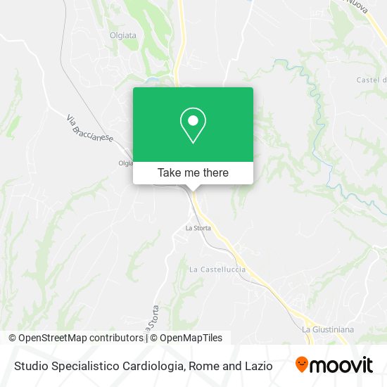 Studio Specialistico Cardiologia map