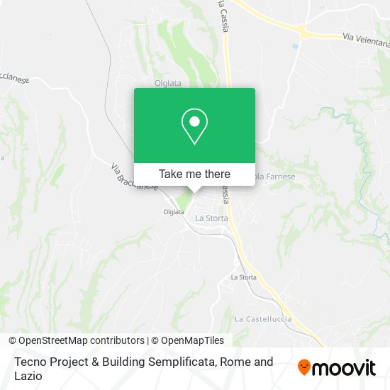 Tecno Project & Building Semplificata map