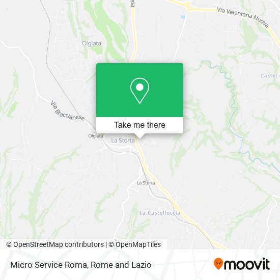 Micro Service Roma map