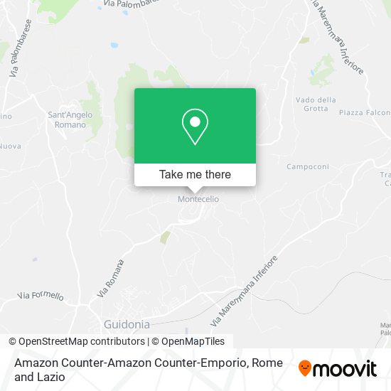 Amazon Counter-Amazon Counter-Emporio map