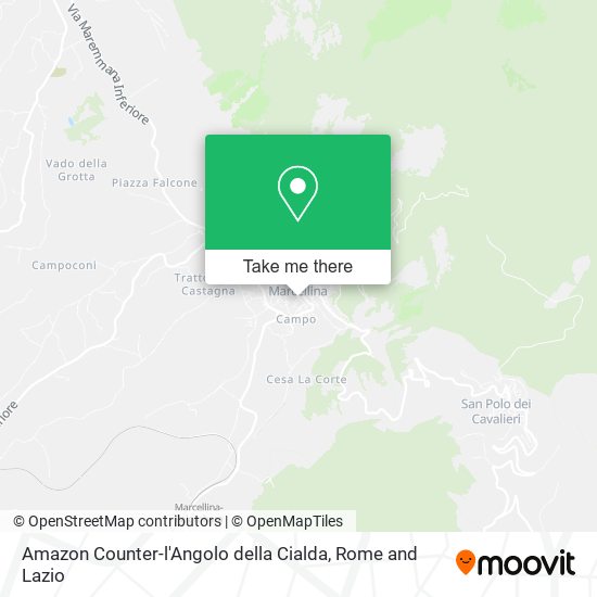 Amazon Counter-l'Angolo della Cialda map