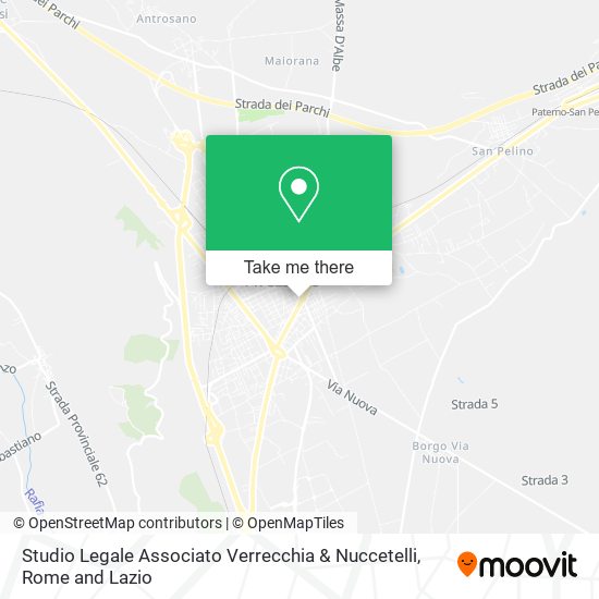 Studio Legale Associato Verrecchia & Nuccetelli map