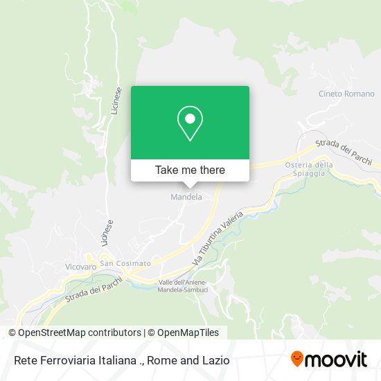 Rete Ferroviaria Italiana . map
