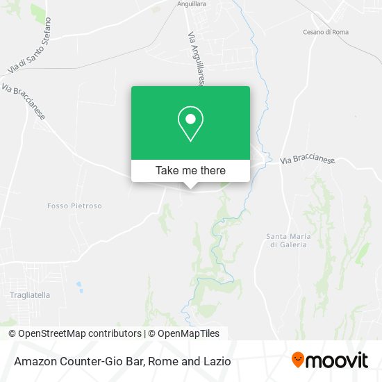 Amazon Counter-Gio Bar map